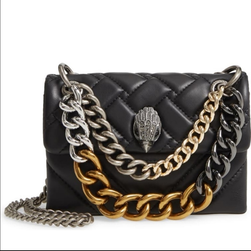 Kurt Geiger London Leather Mini Kensington purse